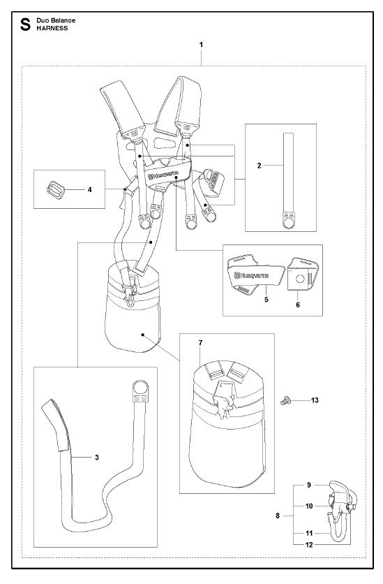525rjx-s Harness