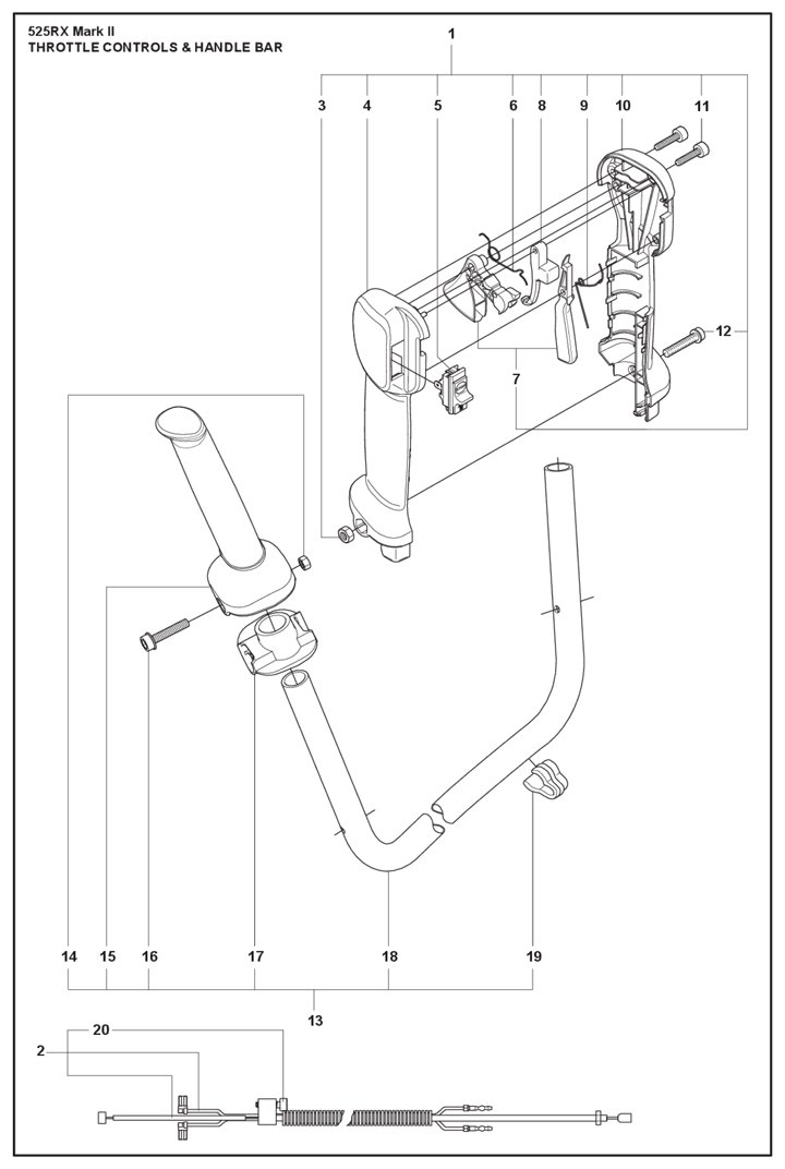 525rxii-9 handle