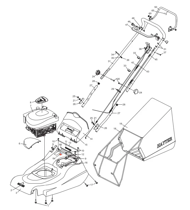 Upper Main Frame