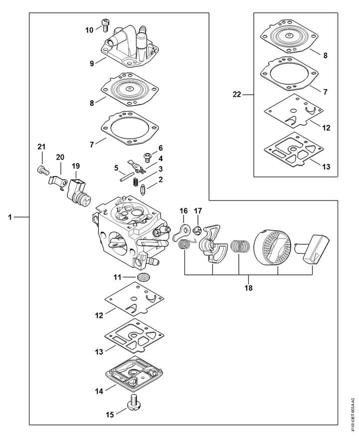 00001205104 SOLENOID VALVE | Lawn & turfcare machinery parts 