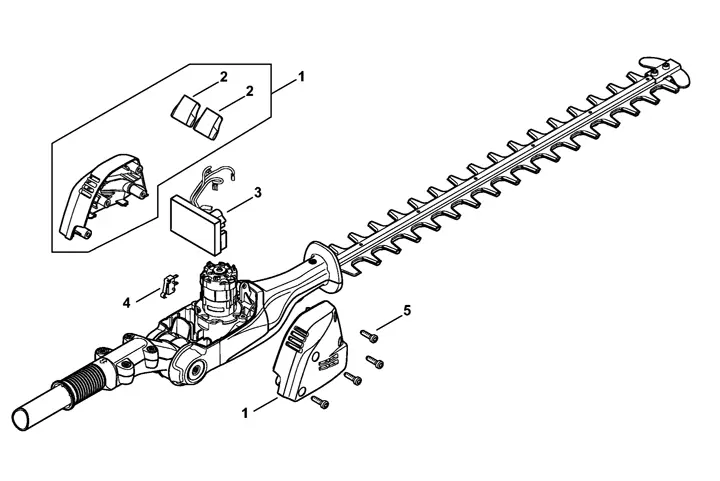 90744774132 PAN HEAD SELF TAPPING | Lawn & turfcare machinery parts