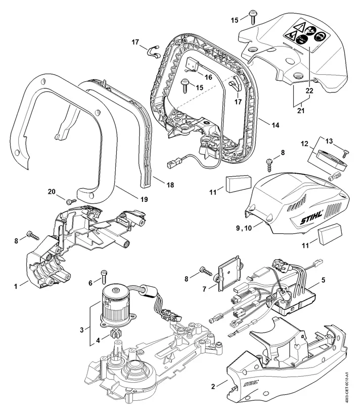 90744774132 PAN HEAD SELF TAPPING | Lawn & turfcare machinery parts