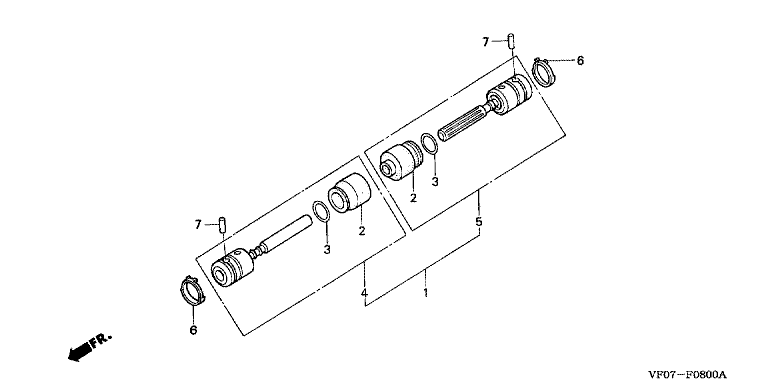 Honda HRD536K3-QXE – Joint | Lawn & turfcare machinery parts
